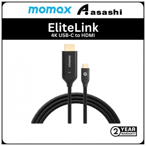 Momax ELITE LINK 4K USB-C to HDMI Cable - 2M (2Y)