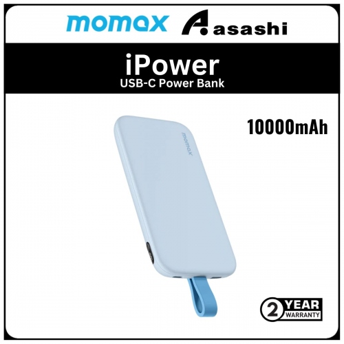 Momax iPower PD3 10000mAh Power Bank - Blue (2Y)