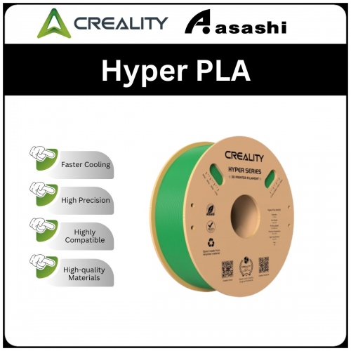 CREALITY Hyper PLA Green 1.75mm,1KG