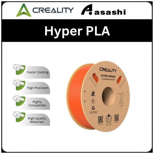 CREALITY Hyper PLA Orange 1.75mm,1KG