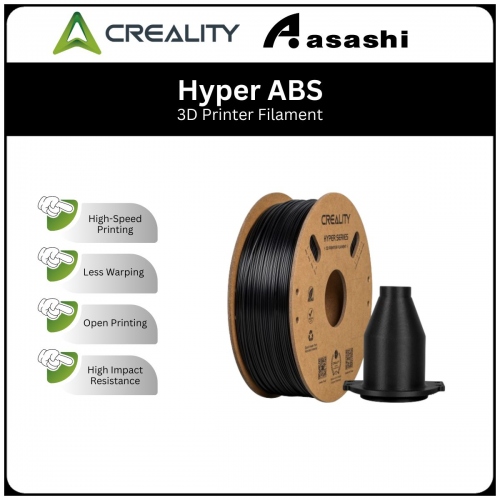 CREALITY Hyper ABS Black 1.75mm,1KG