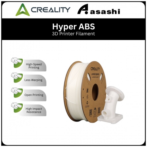 CREALITY Hyper ABS White 1.75mm,1KG