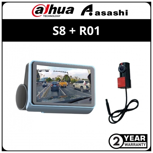 Dahua S8 Dashcam with R01 Real Cam (2 yrs Limited Hardware Warranty)