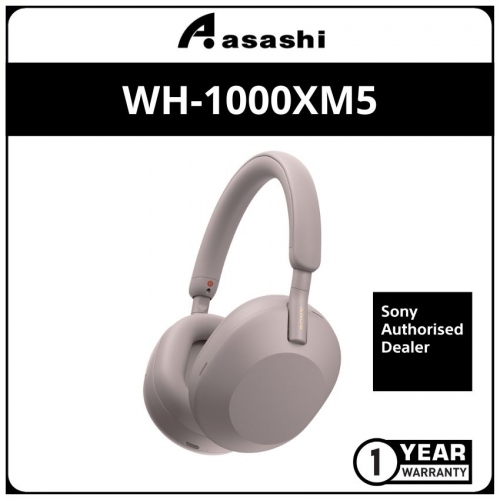 Sony WH-1000XM5-Pink Wireless Noise-Canceling Headphone (1 yrs Limited Hardware Warranty)