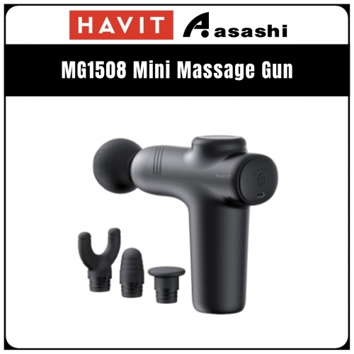 HAVIT MG1508 Mini Massage Gun -Black (1Y)